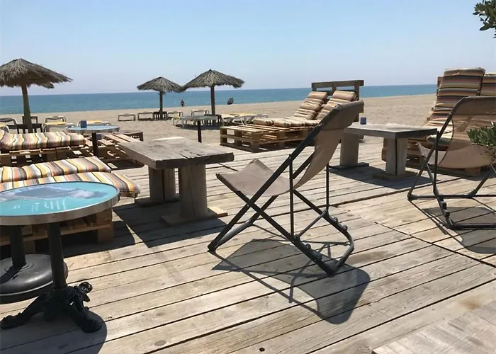 Pavillon T2 Mezzanine, 6 Couchages, Proche Plage, Terrasse, Parking Prive, Tv, Lave-linge - Fr-1-81-92 Leucate