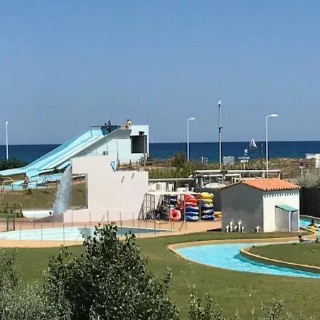 Pavillon T2 Mezzanine, 6 Couchages, Proche Plage, Terrasse, Parking Prive, Tv, Lave-linge - Fr-1-81-92 * Leucate