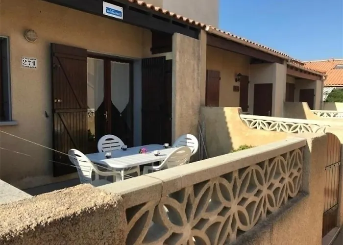 Villa Pavillon T2 Mezzanine, 6 Couchages, Proche Plage, Terrasse, Parking Prive, Tv, Lave-linge - Fr-1-81-92 Leucate